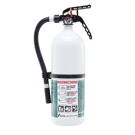 Kidde Kidde 4 lb Fire Extinguisher For Household US Coast Guard Agency Approval 21005771P